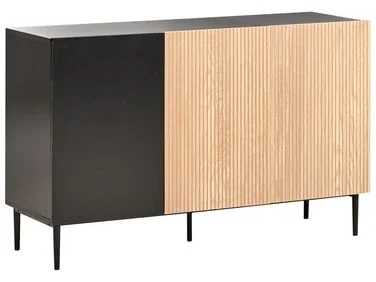 Skap BLYTHE Naturlig ask Svart v:899898
