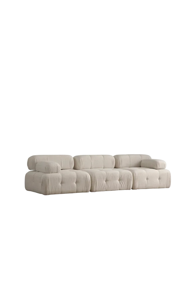 3-seters sofa Puca – Beige m v:6882812 3-seters sofa Puca – Beige m v:6882812