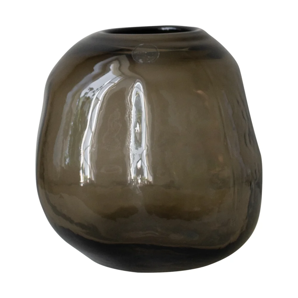 Pebble vase brun v:422936