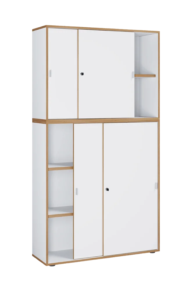 Skyveskap med 5 rom Salia B100 – Flerfarget m v:8987376