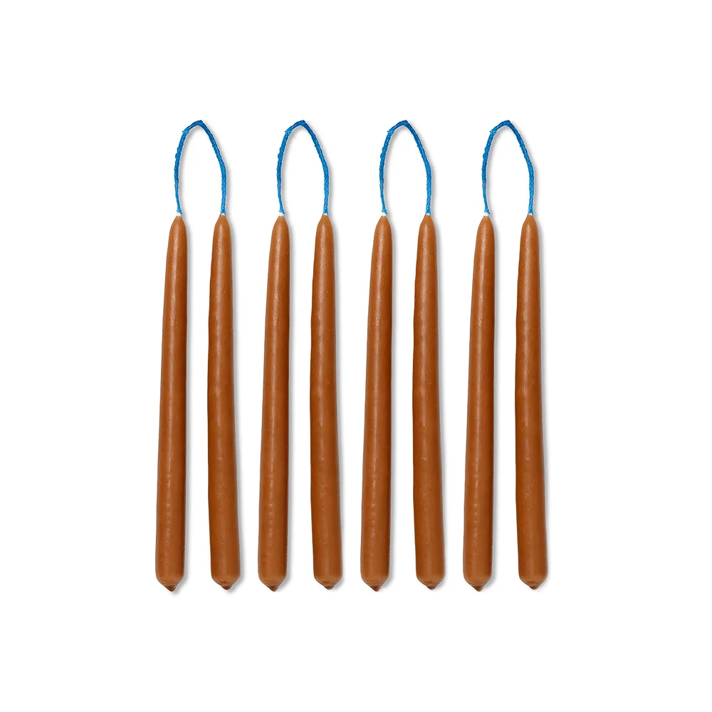Dipped candles håndlagde lys 15 cm 8-pakning v:1518195