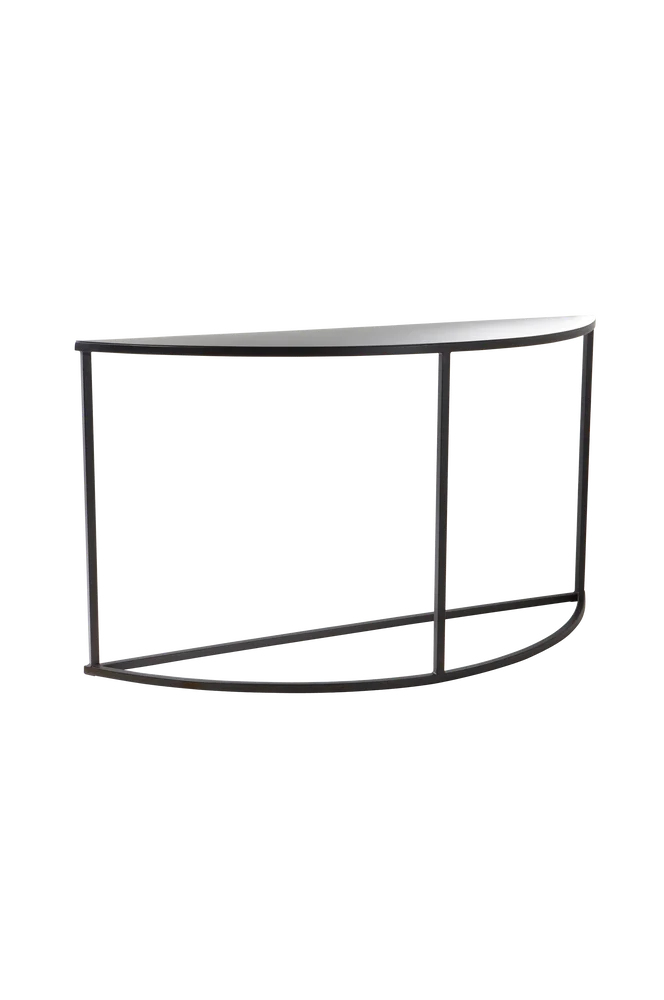 WEZEL sidebord 41x139 cm - Svart m v:8713870
