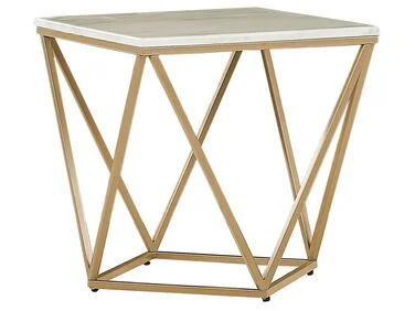 Sidebord MALIBU Beige marmor v:7051244