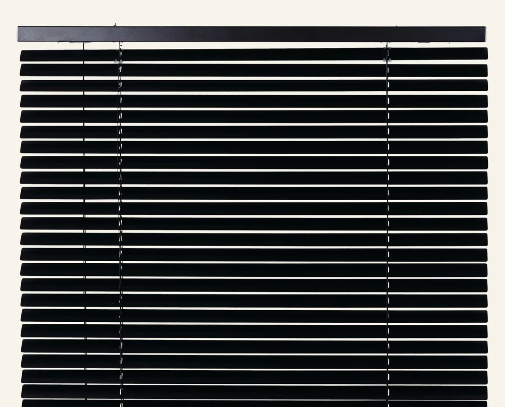 Metallpersienne svart - 70x160 cm v:1074640