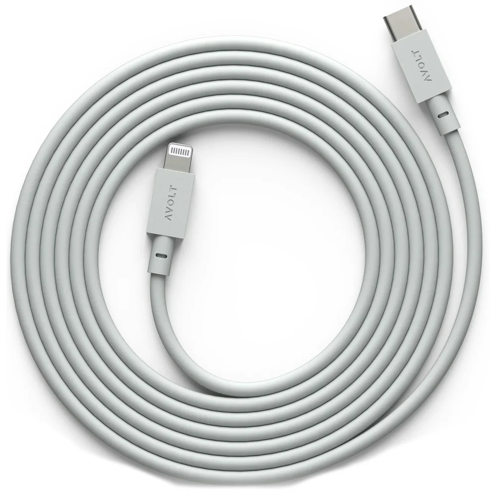 Cable 1 Ladekabel USB-C / Lightning 2 m, Gotland Grey v:6109656 Cable 1 Ladekabel USB-C / Lightning 2 m, Gotland Grey v:6109656