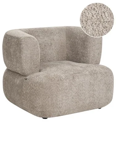 Lenestol LOHJA Chenille Gråbrun v:2410198