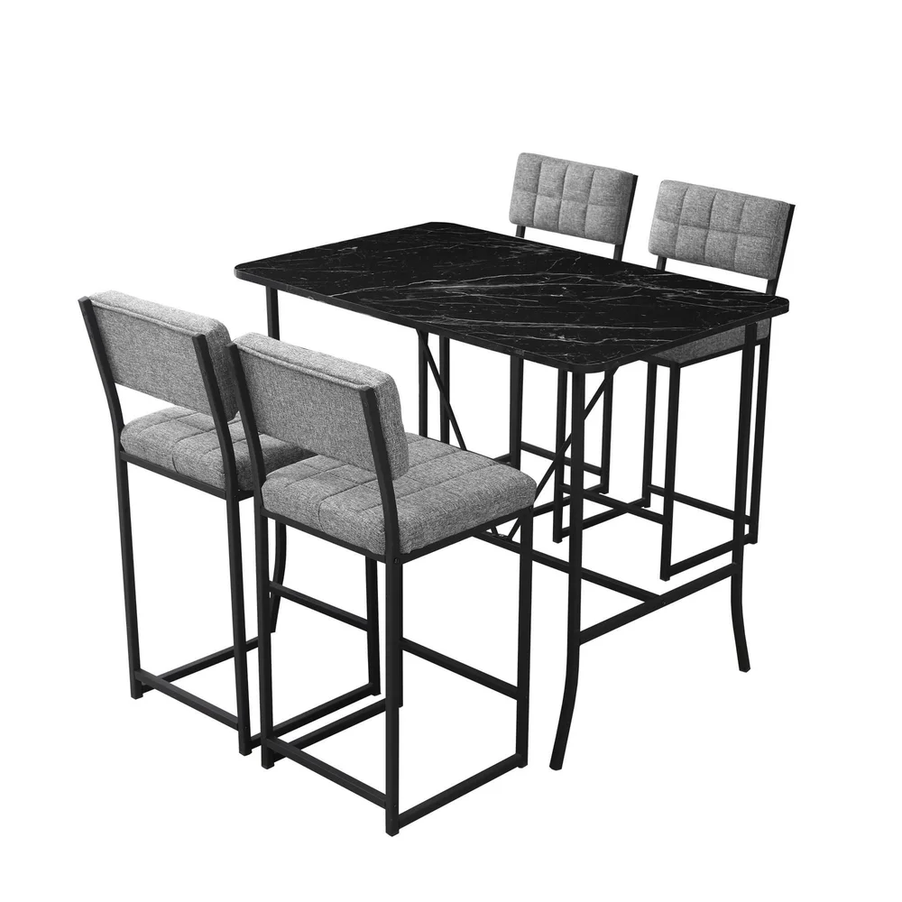 Cenanwesh bargruppe bord + 4 stoler v:6778145