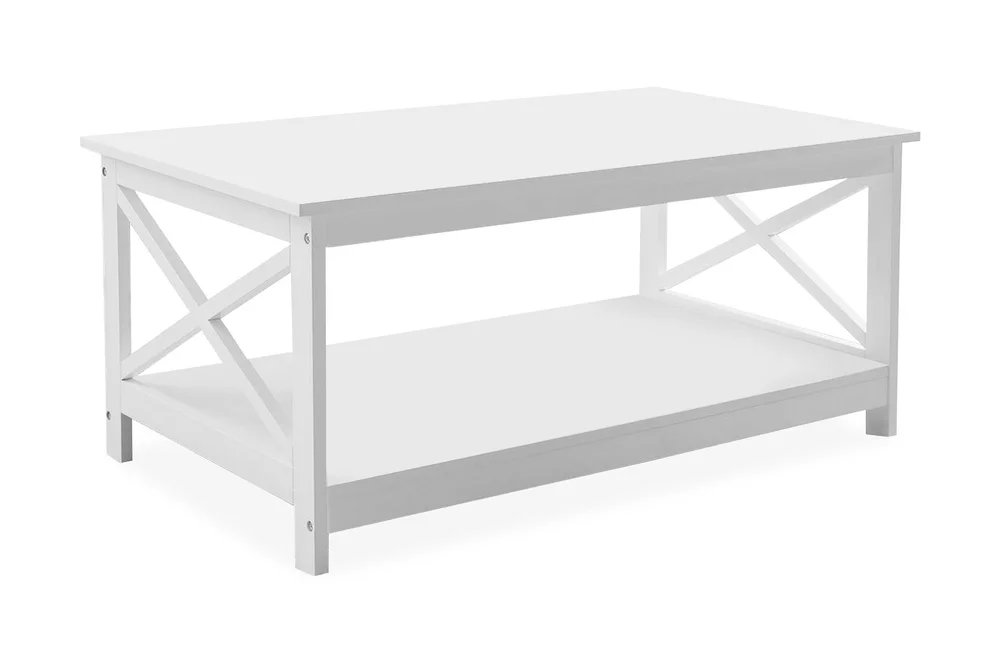 Fostia Sofabord 100 cm med Oppbevaringshylle v:5208134 Fostia Sofabord 100 cm med Oppbevaringshylle v:5208134