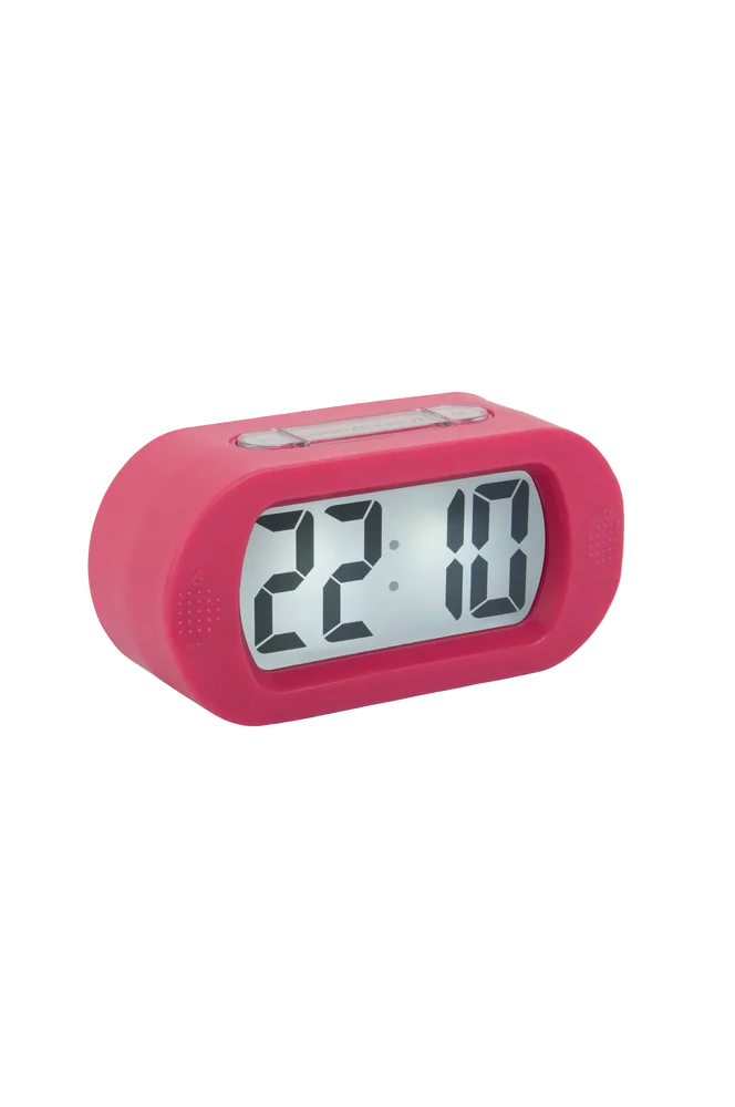 Alarmklokke Gummy – Rosa – Dekor | m v:8976085 Alarmklokke Gummy – Rosa – Dekor | m v:8976085