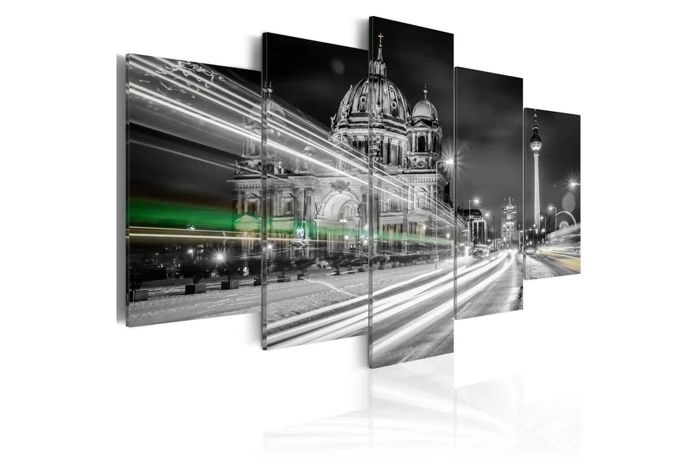 Bilde Berlin At Night 100x50 v:9531357
