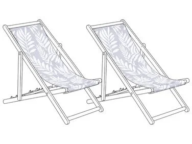 Sett med 2 ekstratrekk til solseng ANZIO/AVELLINO 113 x 44 cm Grå v:1245934 Sett med 2 ekstratrekk til solseng ANZIO/AVELLINO 113 x 44 cm Grå v:1245934