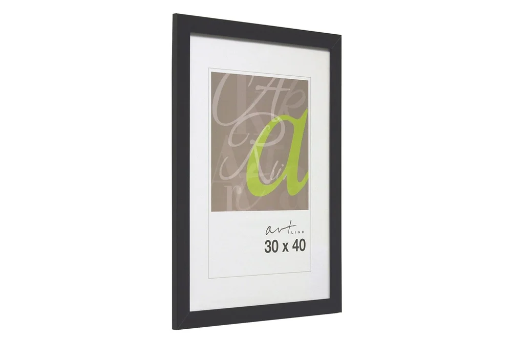 Tavelram Art Link Svart 30×40 cm v:7460620 Tavelram Art Link Svart 30×40 cm v:7460620