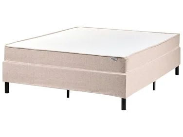 Kontinentalseng uten sengegavl COUNTESS 140 x 200 cm Beige v:180744 Kontinentalseng uten sengegavl COUNTESS 140 x 200 cm Beige v:180744