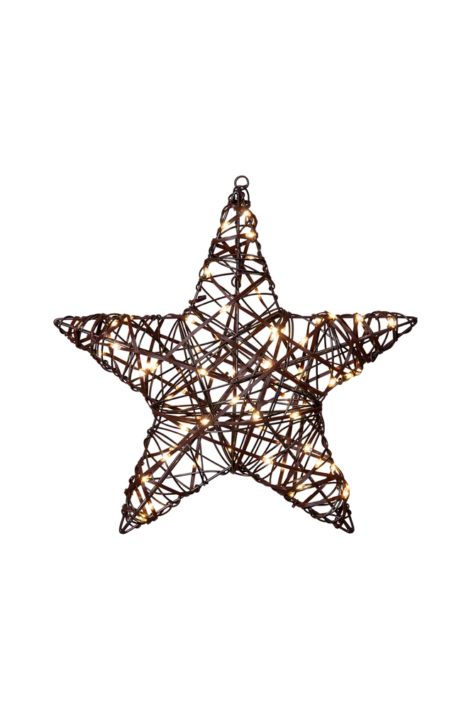 Utendørsdekorasjon Vicke Star 40cm – Brun – Dekor | m v:9652718