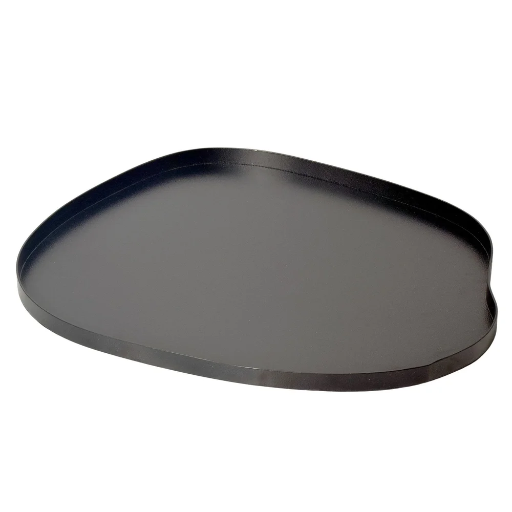Ralven dekorasjonsfat 35 cm i metall med organisk design v:1403505