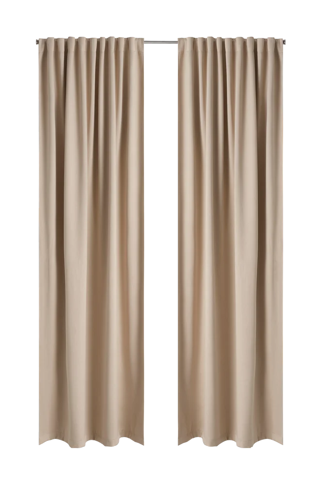 Mørkleggingsgardin Maida 1 stk. – Beige – Tekstiler | m v:2206067 Mørkleggingsgardin Maida 1 stk. – Beige – Tekstiler | m v:2206067