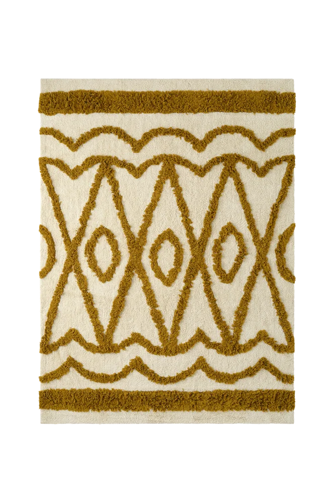 Flossteppe Emilia i bomull – Brun – Tepper | m v:1324460 Flossteppe Emilia i bomull – Brun – Tepper | m v:1324460