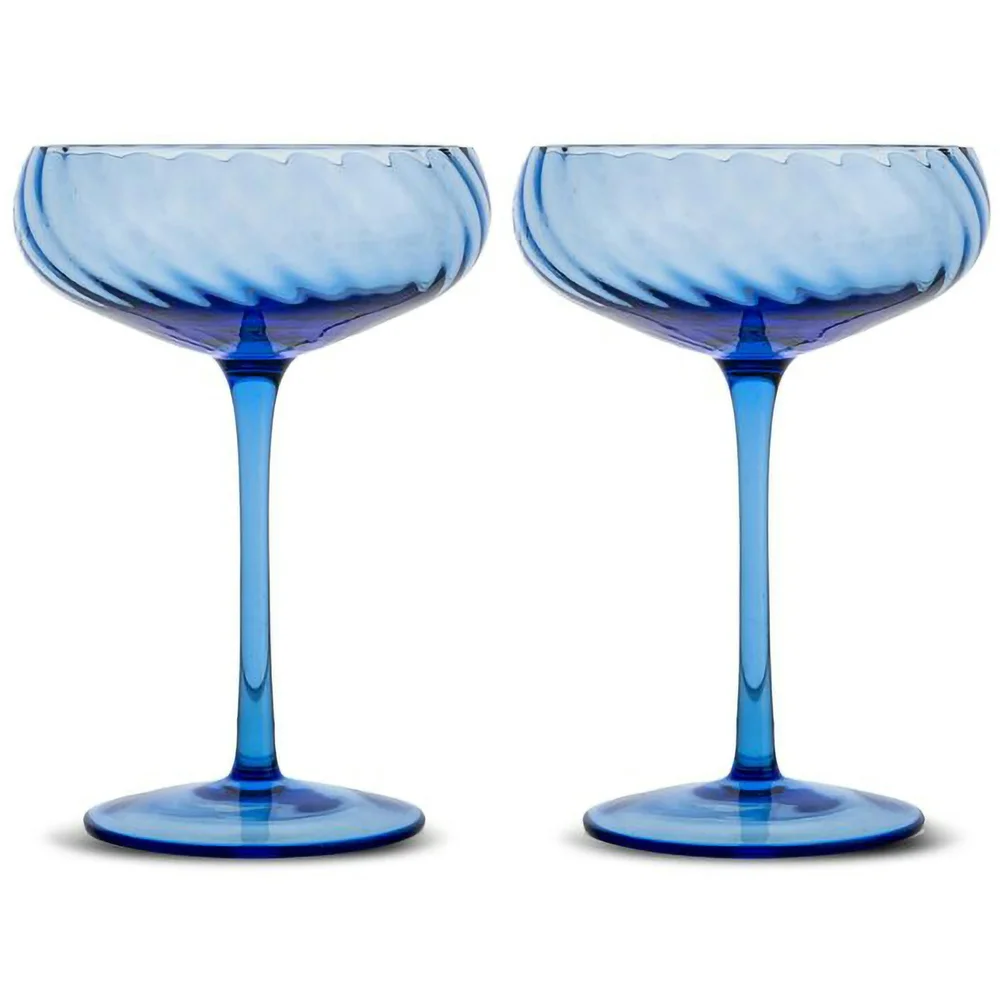 Opacity Champagneglass 2-pk, Blå v:3894061
