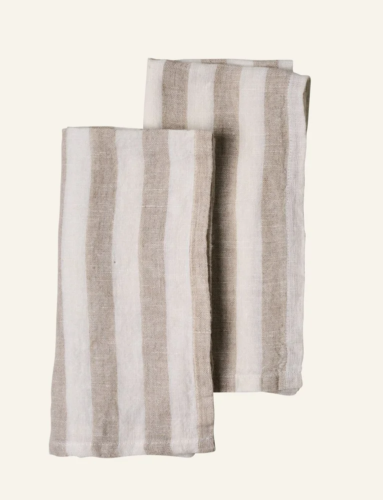 Linserviett beige - 45x45 cm v:4170801