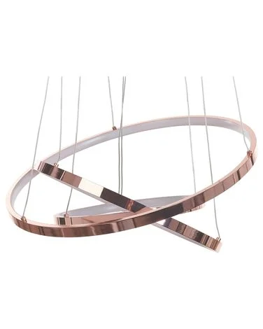 LED-pendellampe ATREK Metall Rosegull v:1090994