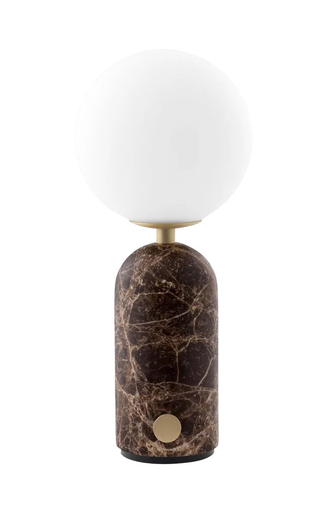Bærbar bordlampe Torrano – Brun – Belysning | m v:4410571 Bærbar bordlampe Torrano – Brun – Belysning | m v:4410571