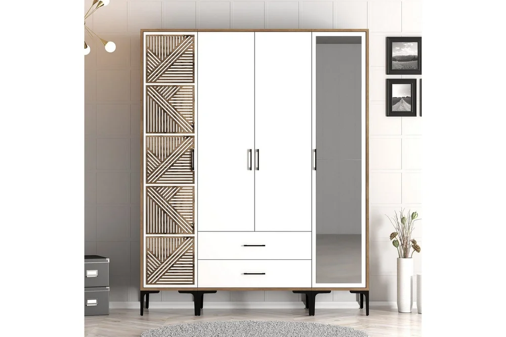 Kumsal Garderobe med Speil v:9306007