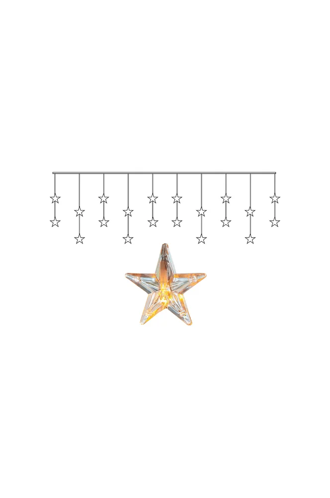 Lysgardin 180×40 LED – Transparent – Belysning | m v:2260084 Lysgardin 180×40 LED – Transparent – Belysning | m v:2260084