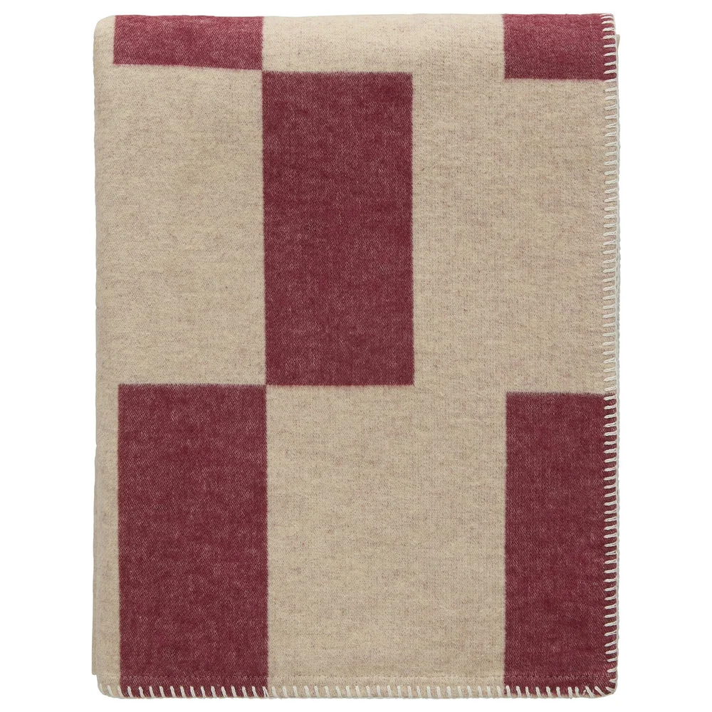 Noomi Pledd 130×170 cm, Burgundy v:948624 Noomi Pledd 130×170 cm, Burgundy v:948624