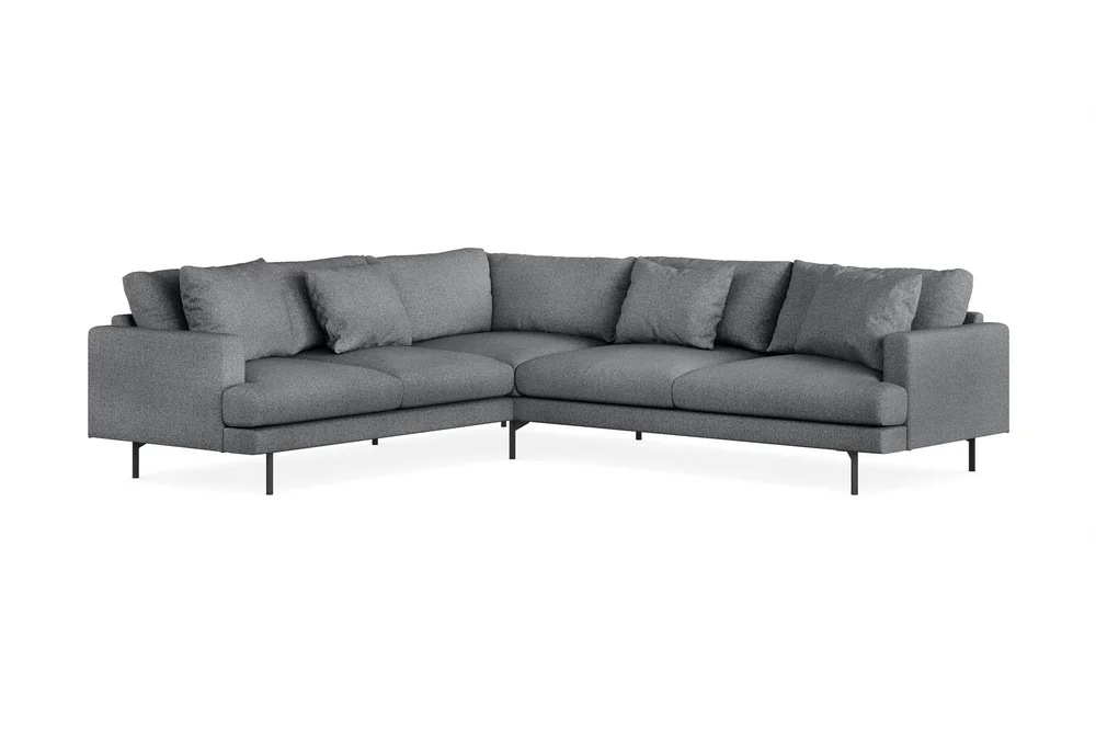 Menard 6-seters Venstrevendt L-formet Hjørnesofa i Stoff v:5647529