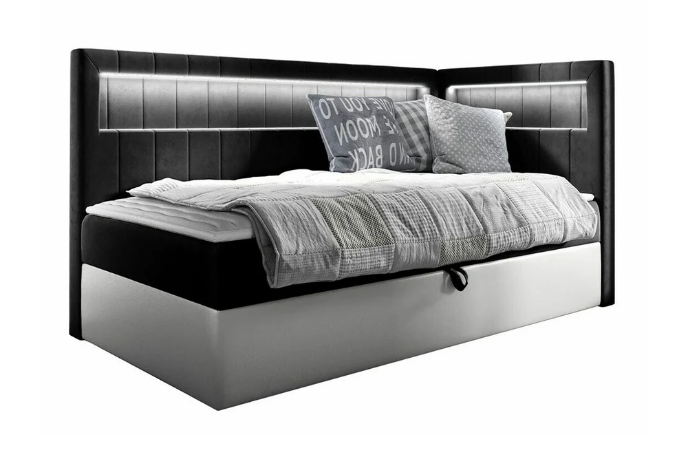 Sängram Boisdale 90x200 cm v:6475889