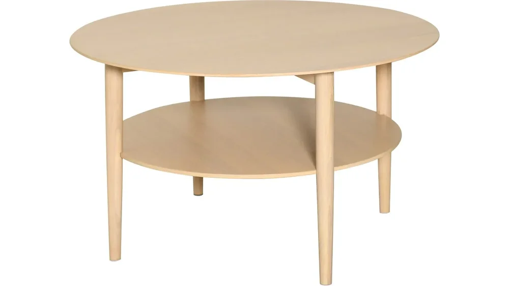 Sofabord NFG Rondo Ø85 cm Vitpigmenterat v:9580946