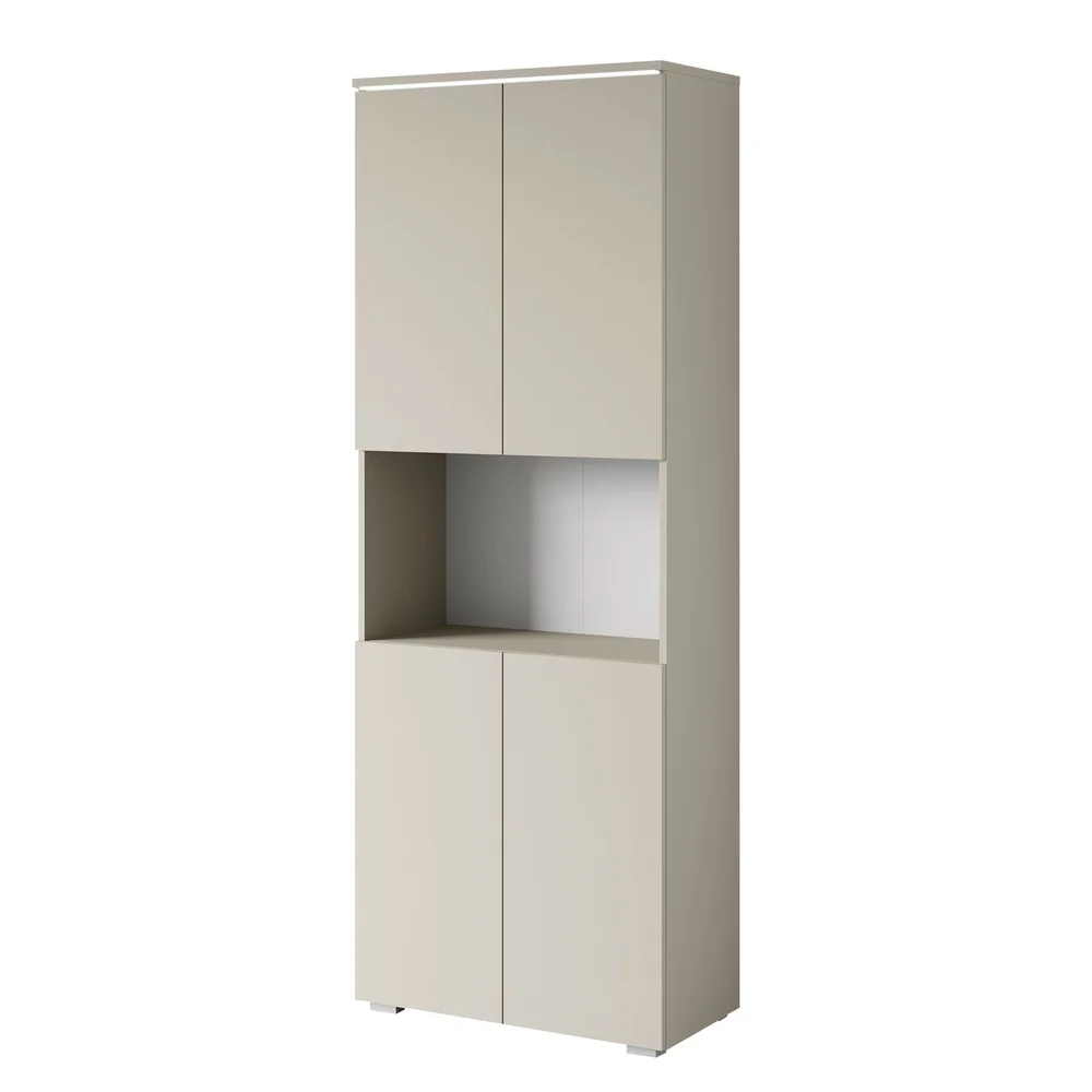 garderobeskap Dokumentskap VERA 70 + LED beige v:3808197