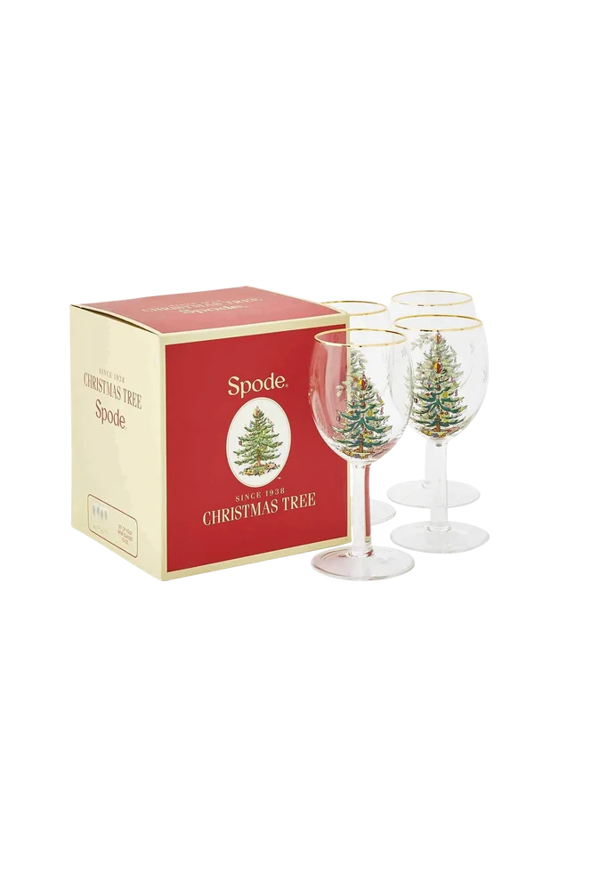 Vinglass Christmas Tres 36 cl 4-pk – Transparent – Kjøkken & husholdning | m v:3835036 Vinglass Christmas Tres 36 cl 4-pk – Transparent – Kjøkken & husholdning | m v:3835036