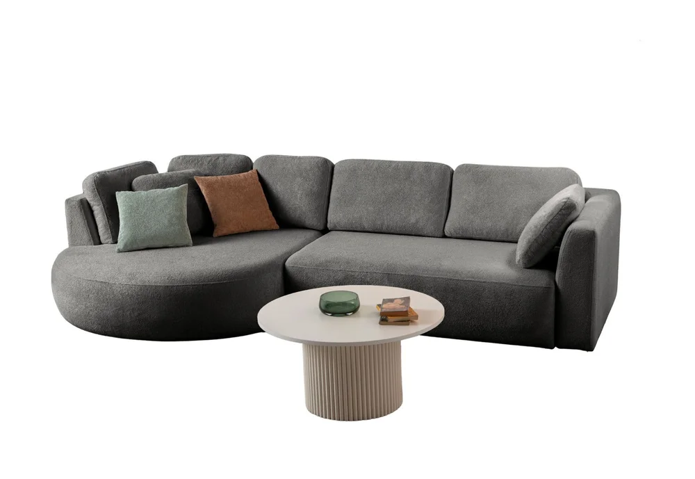 Hjørnesofa Atelier Del Sofa Venezia Venstre (310 x 75 x 105 cm) Antrasitt v:6392956