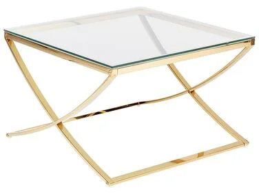 Sofabord RINGGOLD Herdet glass Gull v:298162 Sofabord RINGGOLD Herdet glass Gull v:298162