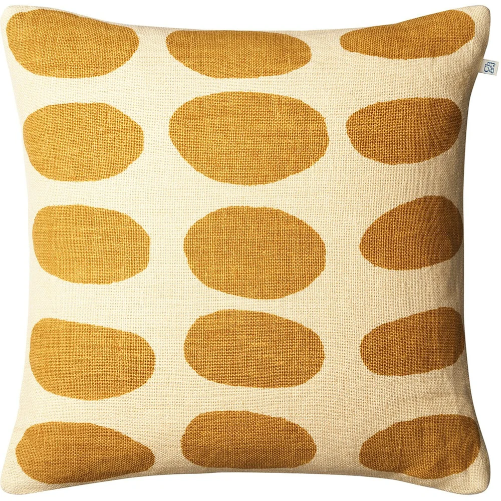 Asim Putetrekk 50×50 cm, Lys Beige / Spicy Yellow v:3371930