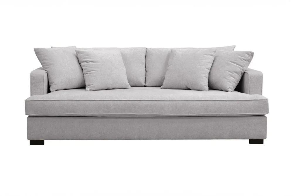Rossita 3-seters Dyp Sofa med Hel Pute i Chenille v:4817551