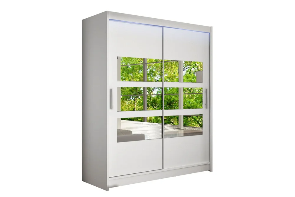 Leila Garderobe med Speil 150×200 cm v:1350896
