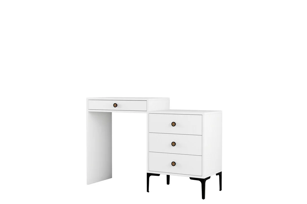 Ameias Sminkebord 124×84,7 cm Hvit v:5593183 Ameias Sminkebord 124×84,7 cm Hvit v:5593183