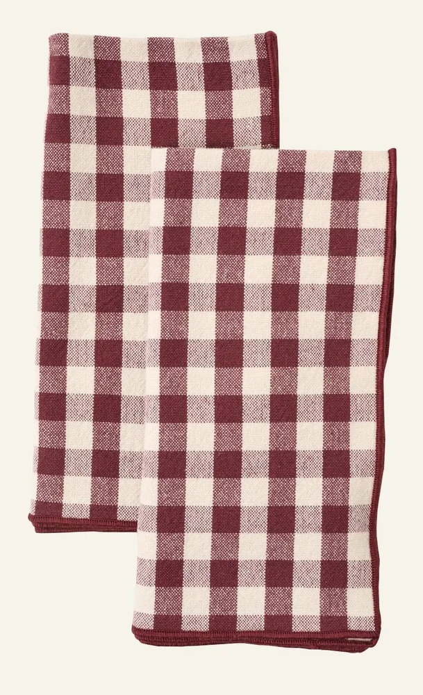 2pk tøyserviett burgunder – 45×45 cm v:4297084 2pk tøyserviett burgunder – 45×45 cm v:4297084