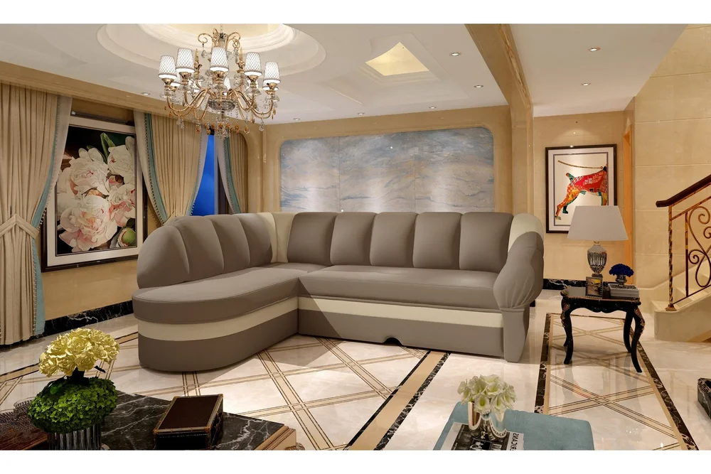 Hung Sovesofa med Divan v:7036599