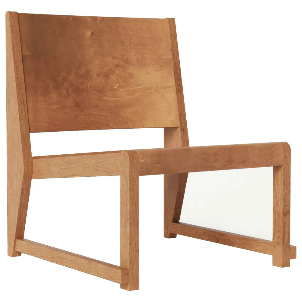 Easy Chair 01 Loungestol, Warm Brown v:1944770