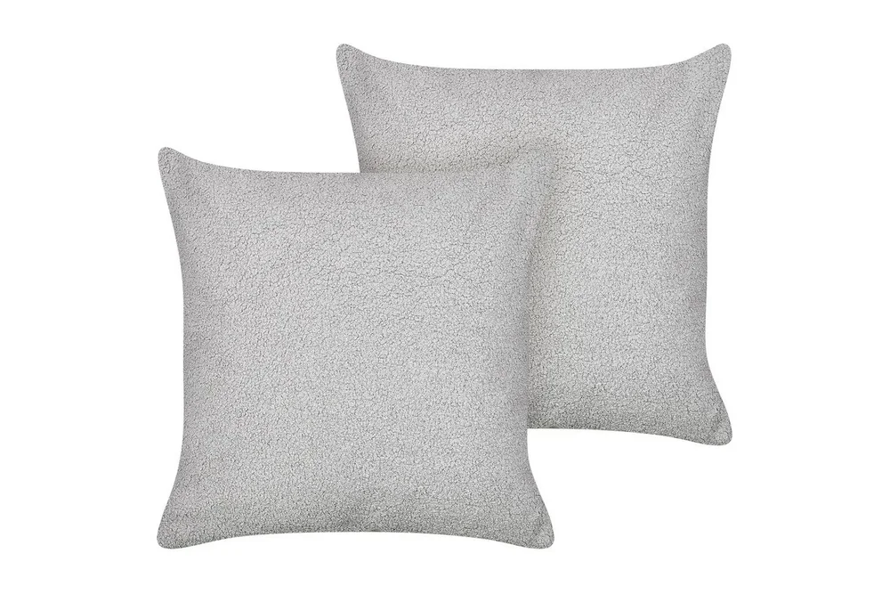 Pynteputer Leuzea sett med 2 Grå, 45×45 cm v:7612550