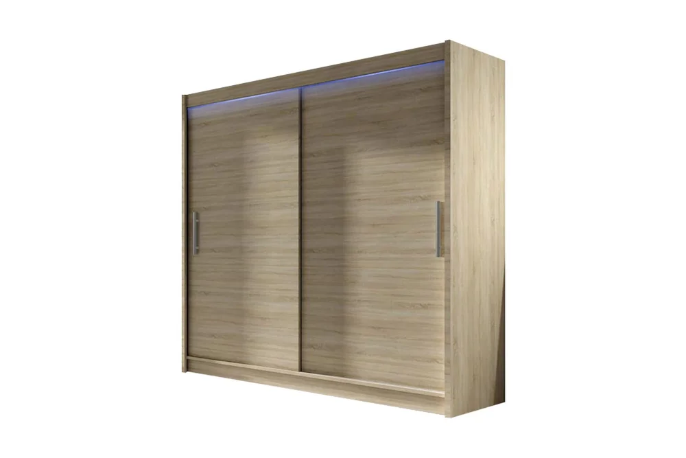 Prag Garderobe 180x57x215 cm v:3503705