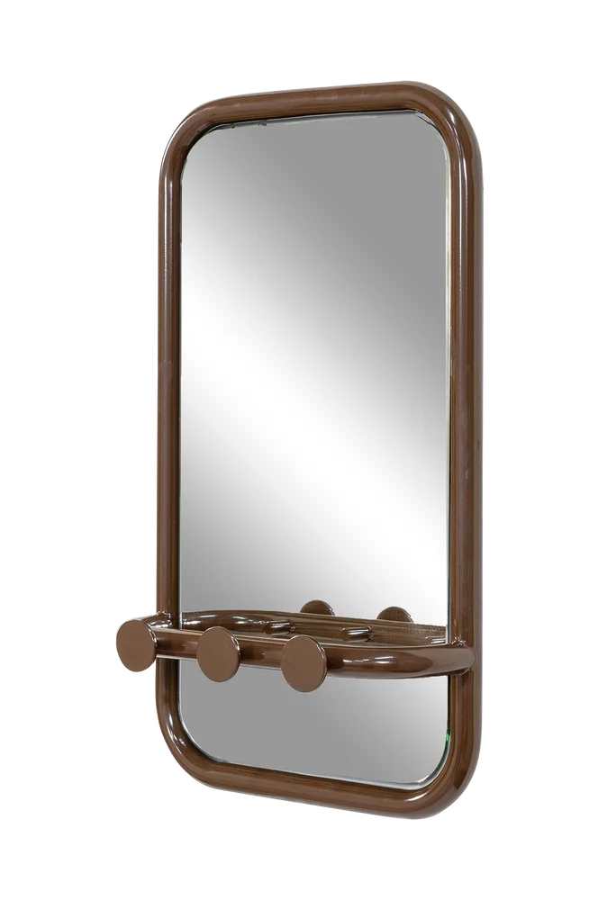 Retro Speil - Brun m v:6170221