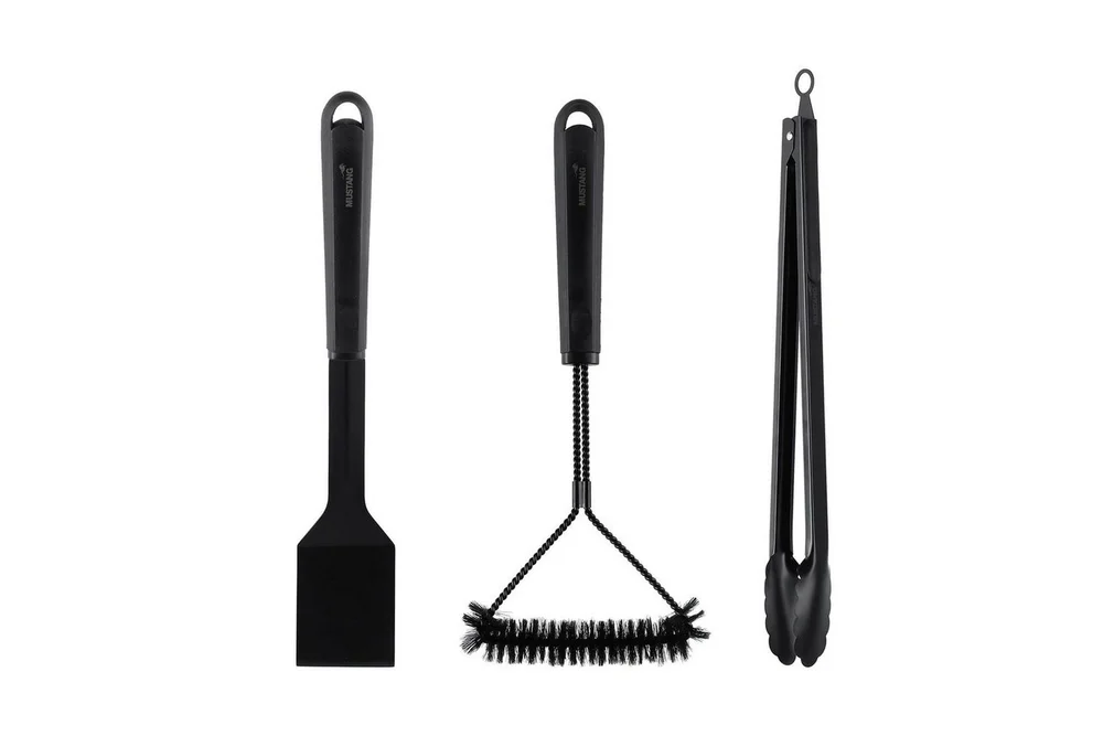 Grillverktøysett Mustang Black Line 3 Deler v:8532629 Grillverktøysett Mustang Black Line 3 Deler v:8532629
