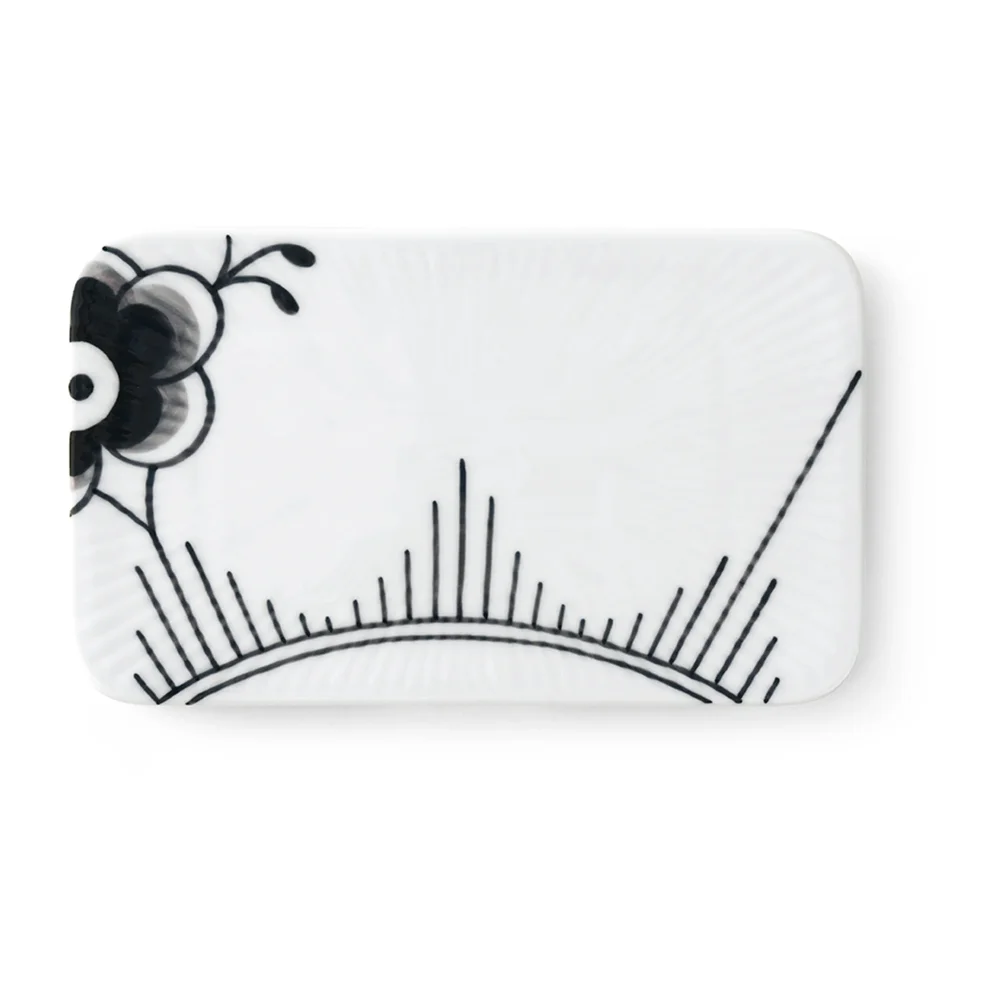 Black Fluted Mega serveringsbrett v:2909902 Black Fluted Mega serveringsbrett v:2909902