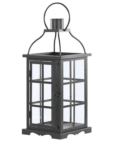 Lanterne CLARA 42 cm Metall Svart v:6553777