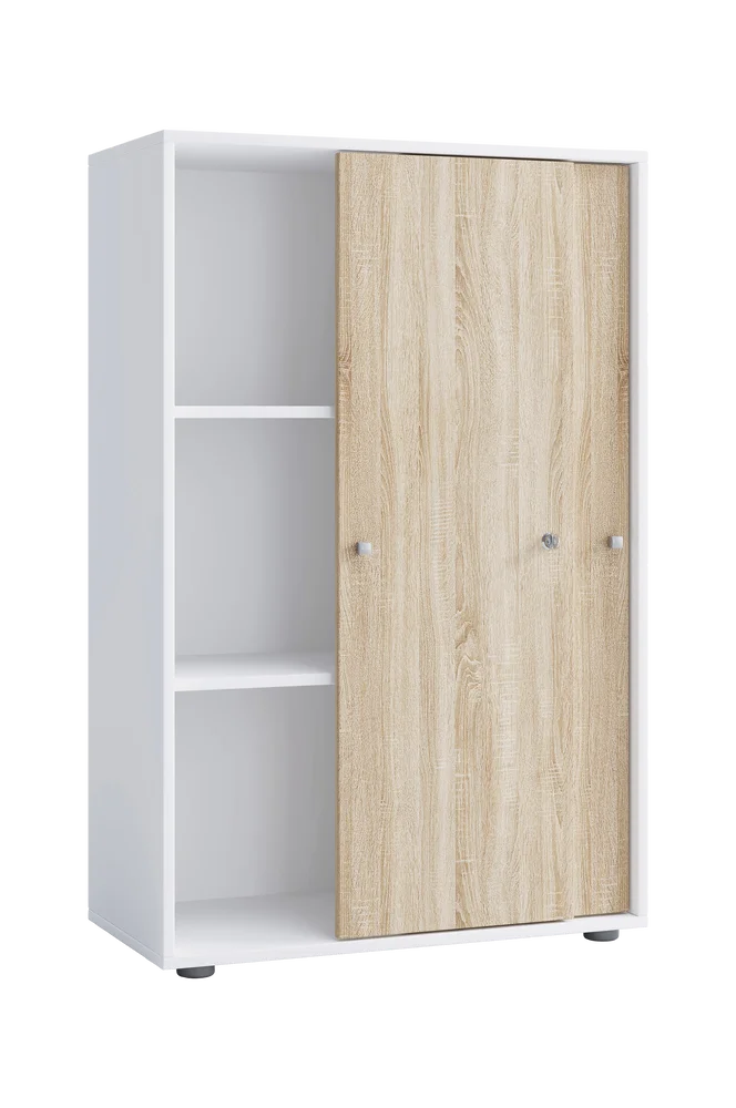 Kontorskap Lona Xl med skyvedører – Flerfarget m v:225100 Kontorskap Lona Xl med skyvedører – Flerfarget m v:225100