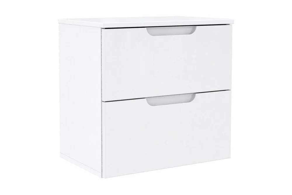 Llanharry Nattbord 50 cm med Oppbevaring 2 Skuffer v:7858682